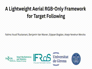 capture d'écran du projet intitulé Vision-Based Tracking and Following of a Moving Target Using an Unmanned Aerial Vehicle